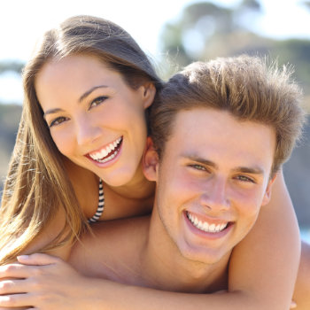Couple With Perfect Smile